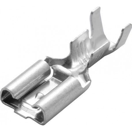 Slide NZ 6.3-2.5/0.8 with tin latch pack of 100 pieces Ergom