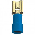 Insulated connector socket blue MSE 6,3-2SN ERGOM