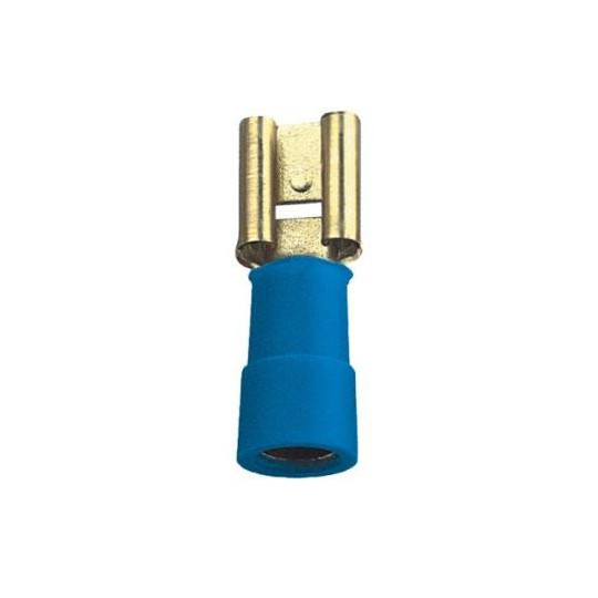 Insulated connector socket blue MSE 6,3-2SN ERGOM