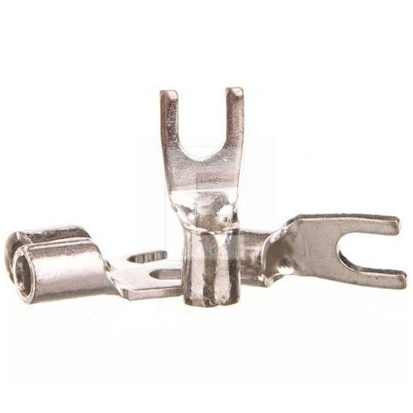 Fork cable end ZL 4-2.5 without insulation package of 100 pieces 33125 ERGOM