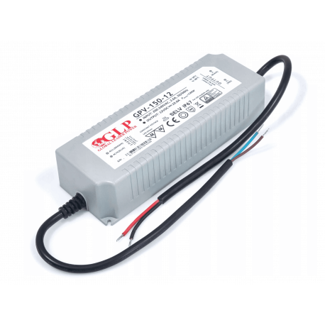 LED Switching Power Supply 12V 16A 200W IP67 GPV-200-12 GLP
