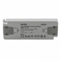 Zasilacz LED slim 12V 12W 1A ZNS-12-12 Zamel