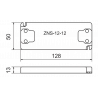 LED slim power supply 12V 12W 1A ZNS-12-12 Zamel