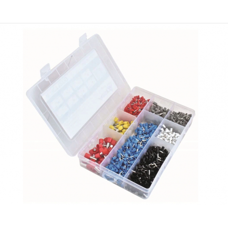 Końcówka tulejki izolowane HI 0,5/10 opakowanie 1200 sztuk ERGOM