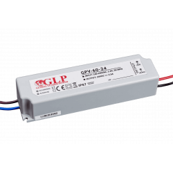 Switching power supply 24V 2,5A 60W IP67 GPV-60-24 MPL GLP