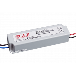 Zasilacz impulsowy 24V 2,5A 60W IP67 GPV-60-24 MPL GLP