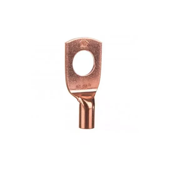 Końcówka oczkowa KM 16/M10mm miedź KN16F10 bez izolacji ERGOM Końcówka oczkowa KM 16/M10mm miedź KN16F10 bez izolacji ERGOM