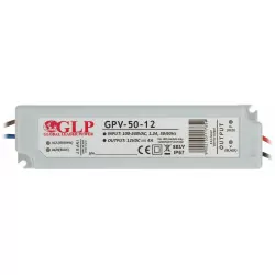 Zasilacz impulsowy LED 50W 12V 4A IP67 GPV-50-12 GLP