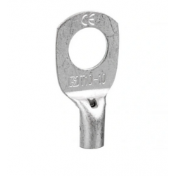 Końcówka oczkowa rurowa miedź cynk 10/M10 KC10F10 bez izolacji ERGOM