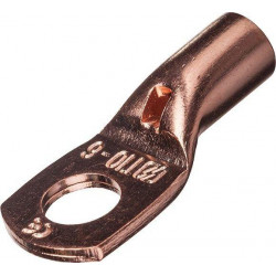 Zinc copper ring end 25/M10 KN25F10 without insulation ERGOM