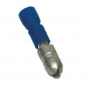 Tin copper plug end 2.5mm PVC blue KH4 ERGOM