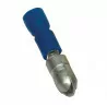 Tin copper plug end 2.5mm PVC blue KH4 ERGOM