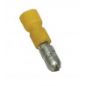 Tin copper plug end 6mm PVC yellow SH4 TRACON