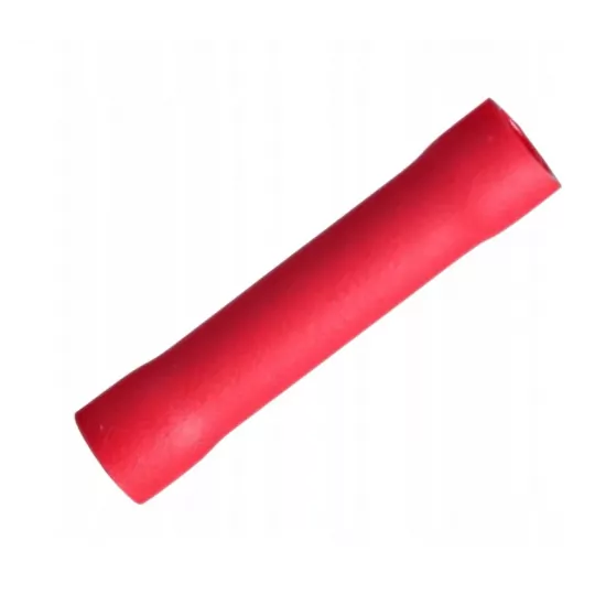 Końcówka gniaziazda miedź cynowa 1,5mm PVC czerwon PHA4 TRACON