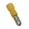 Copper tin socket tip 6mm PVC yellow SHA4 TRACON