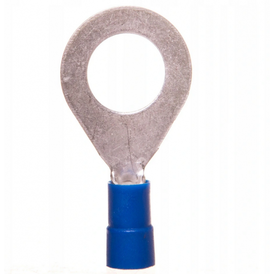 Insulated Cu ring terminal blue KOE 3-2,5 Erko