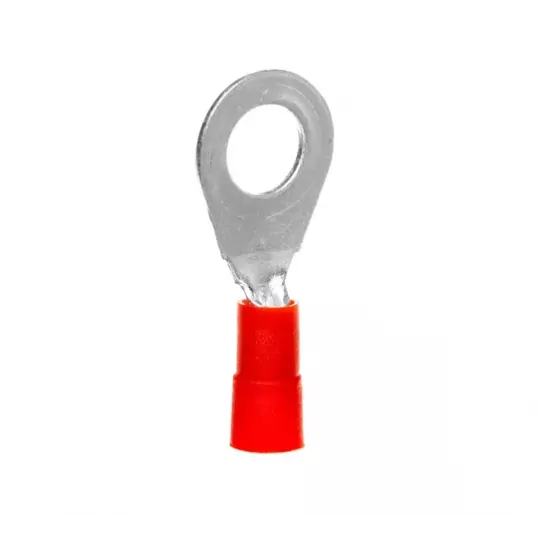 Cu ring terminal insulation red KOE 5-1 Erko