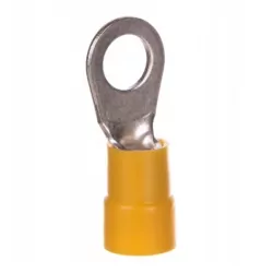 Insulated Cu ring terminal yellow KOE 6-6 Erko