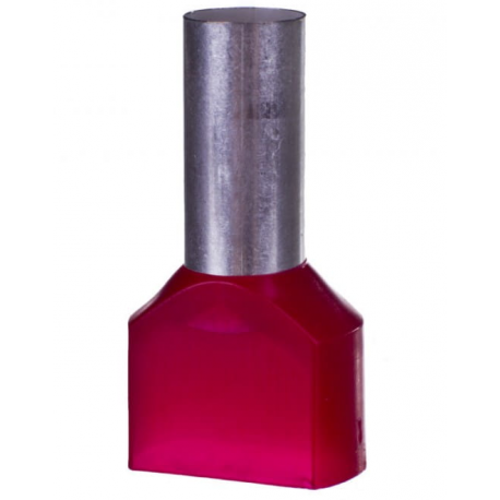 HI 2x10 insulated sleeve tip red 1 piece Ergom