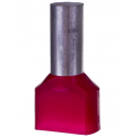 HI 2x10 insulated sleeve tip red 1 piece Ergom