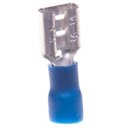 Female cable end with insulation NI 6.3-2.5/0.8 BPCV ERGOM