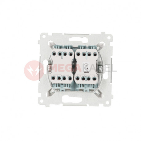 Simon54 DW7/2.01/411 white underwire cross-connector