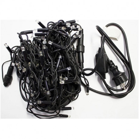 Curtain icicle LED100/G/S multicolor outdoor 4,25m OKEJLUX