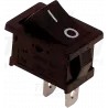 Rocker switch black 250V TRACON