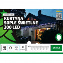 Curtain icicle LED-300 cold timer switch 14,5m OKEJ LUX