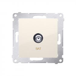 Simon54 Gniazdo satelit. poj. DASF1.01/41 beżowy