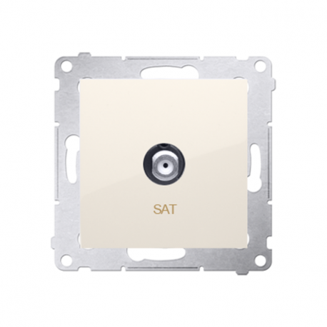 Simon54 Gniazdo satelit. poj. DASF1.01/41 beżowy