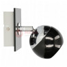 Wall lamp MATT-1R B/CH black-chrome GU10 50W Vitalux