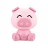 LED piggy pink 2.5W night light 308238 Polux