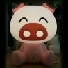 LED piggy pink 2.5W night light 308238 Polux