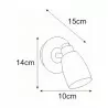 PICARDO wall lamp K-8007W-1 CHR LED 3W GU10 Kaja