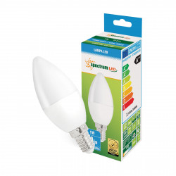Żarówka LED E14 świecowa 1W 230V CW Spectrum