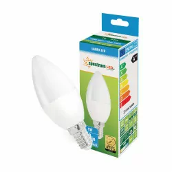 Żarówka LED E14 świecowa 1W 230V CW Spectrum