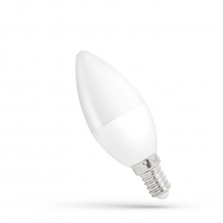 Żarówka LED E14 świecowa 1W 230V CW Spectrum