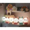 Lampka nocna LED Miś BIBI niebieski 2,5W 309891 POLUX