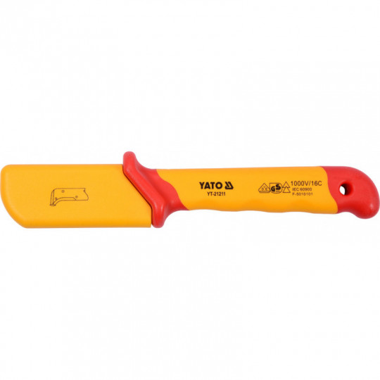 Insulated disassembly knife for electricians YT-21211 Yato