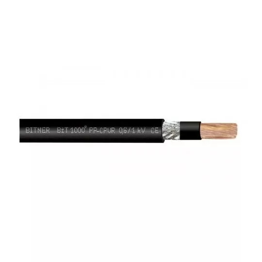 Solar photovoltaic cable 6 black BiT 1000