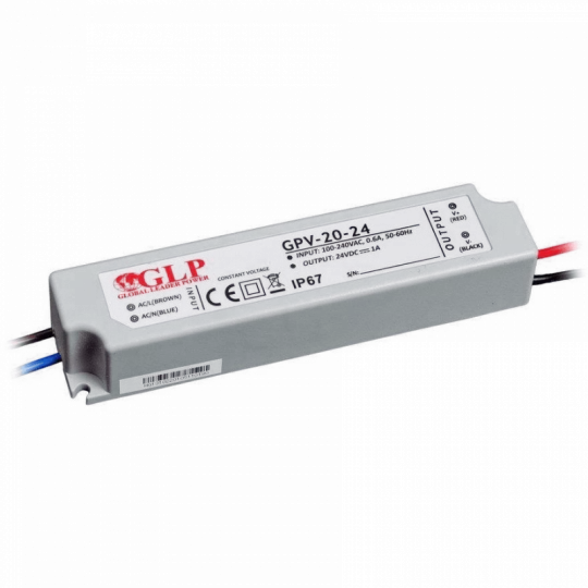 Zasilacz 24V/1A CV IP67 20W GPV-20-24 MPL GLP
