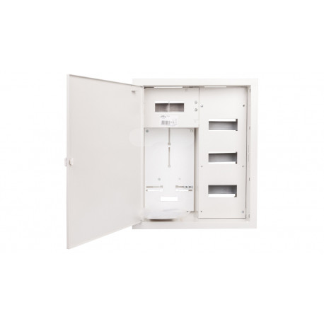 Flush-mounted 3-phase 24-module meter cabinet RL 2-086 Sabaj