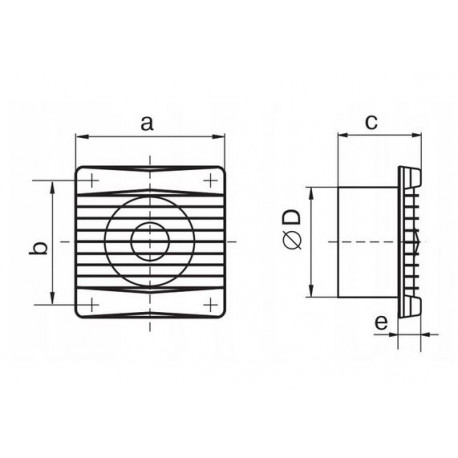Fi100 wall house fan VENTS 100 MTP motion sensor VENTS