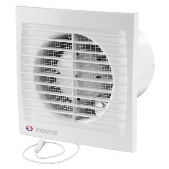 VENTS 125 SV Fi125 wall-mounted domestic fan with VENTS cord switch