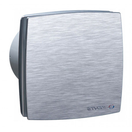 Wentylator osiowy 100  aluminium szczotkowane i timer LDAT