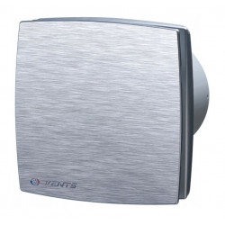 Axial fan 100 brushed aluminum and timer LDAT