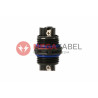 Straight cable connector 3x4 IP68 OR-AE-13601 Orno