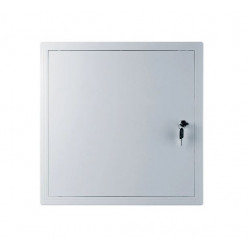 Closable plastic inspection door 450x450mm white DT17Z AWENTA