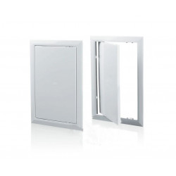 WPD300x600mm WH white ABS inspection door VENTS